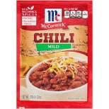 McCormick Mild Chili Seasoning Mix - 1.25oz