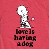 Boys' - Peanuts - Love Having Dog Short Sleeve Graphic T-Shirt - 2 of 4
