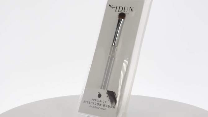 Idun Minerals Precision Eyeshadow Brush - 013 - 1 Pc Brush, 2 of 6, play video