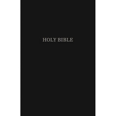 KJV, Pew Bible, Hardcover, Black, Red Letter Edition - by  Thomas Nelson