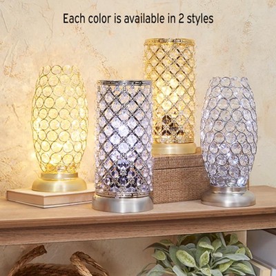 The Lakeside Collection Gold or Silver Accent Lights - Cylinder Gold
