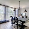 LLHZSY Modern Chandelier Linear Pendant Lights-Black-50" Wide 4-Light Fixture for Dining Room Kitchen Island Living Room - 3 of 4