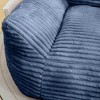 Lyngins Corduroy Bean Bag Chairs for Kids and Adults,Comfy Lazy Chairs with Armrests and High-Resilience Shredded Foam for Living Room - 4 of 4