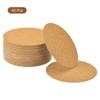 Unique Bargains DIY Crafts Round Non-slip Self-Adhesive Wood Material Sheets - 3 of 3