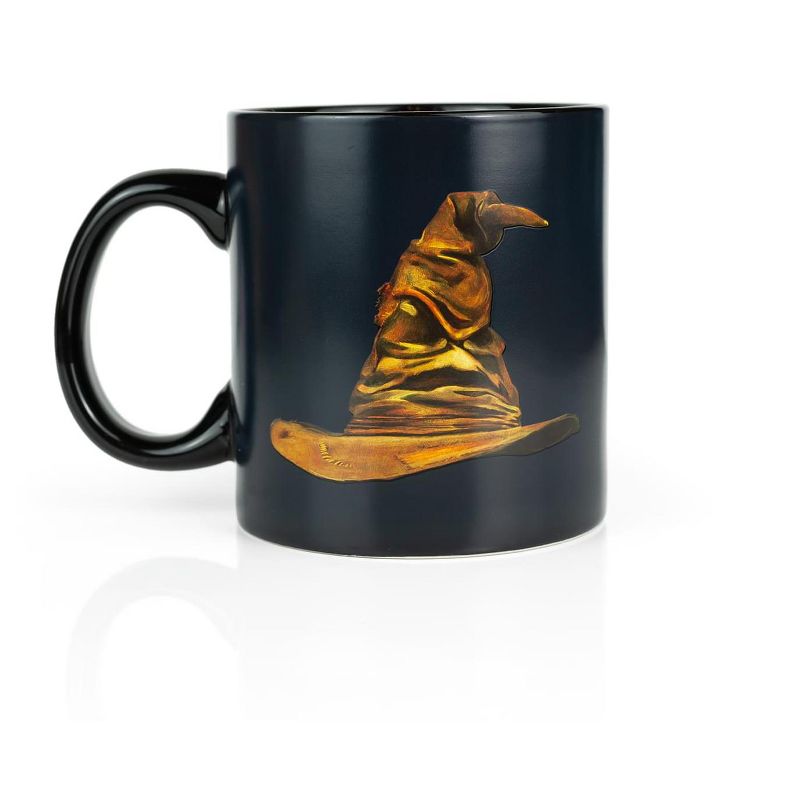Seven20 Harry Potter Hufflepuff 20oz Heat Reveal Ceramic Coffee Mug | Color Changing Cup, 4 of 7