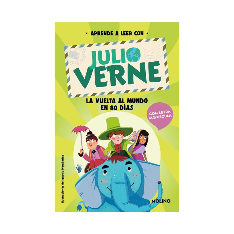 Phonics in Spanish-Aprende a Leer Con Verne: La Vuelta Al Mundo En 80 Días / PHO Nics in Spanish-Around the World in 80 Days - (Paperback), 1 of 2