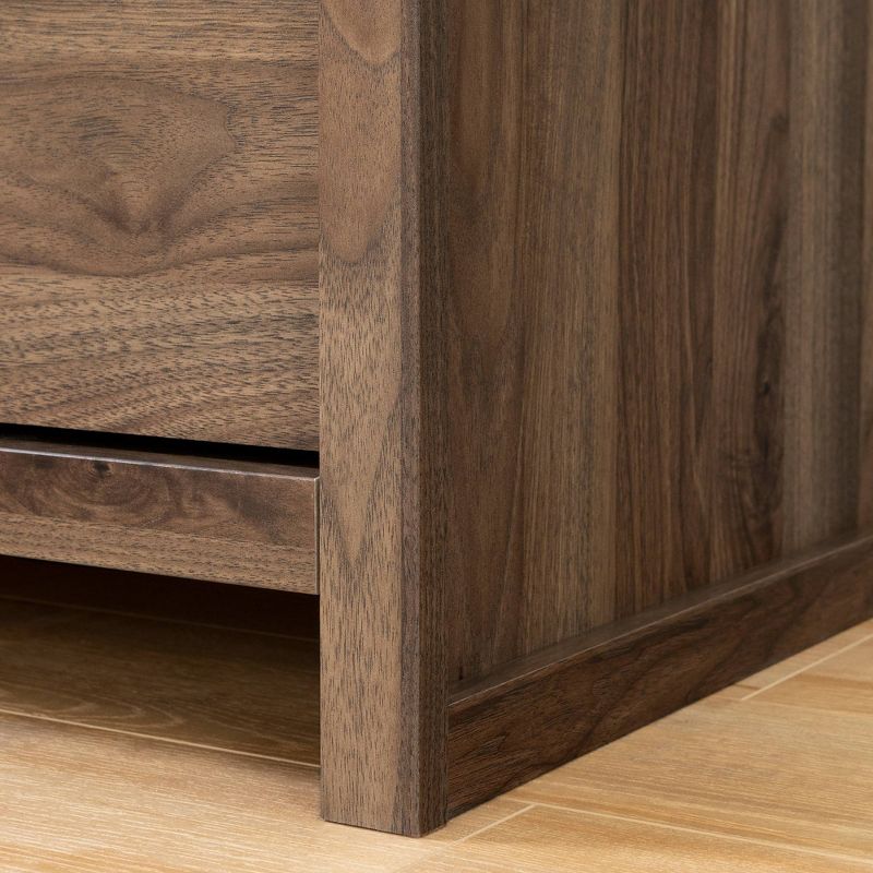 Tao 2 Drawer Nightstand Natural Walnut - South Shore, 6 of 9
