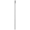 VidaXL Sliding Door Frosted ESG Glass and Aluminum 40.4"x80.7" Black - 4 of 4