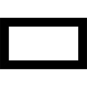 Amanti Art Basic Black Framed Dry Erase Magnetic Board - 1 of 4