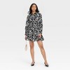 Women's Long Sleeve Mini Shirtdress - A New Day™ - 3 of 3