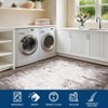 Washable Rug Modern Living Room Rug Non Slip,Soft Non Shedding Floor Covering, Low Pile Thin Foldable Mat for Bedroom Dining Room Nursery - 4 of 4