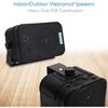 Pyle Home Dual Waterproof Outdoor Speaker System - Black - 4 of 4