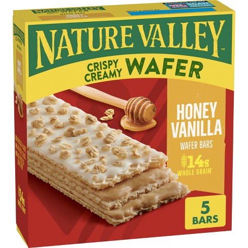 Nature Valley Crispy Creamy Vanilla Honey Bars 6.5oz Target