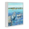 Stupell Industries Serene Rowboats at Dock, 12" x 12" - 3 of 4