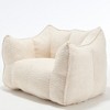 NicBex Bean Bag Chair,Beanbag Chair with Highly Resilient Foam,Adult Lounge Sofa,Large Comfy Chair for Living Room Bedroom - 4 of 4