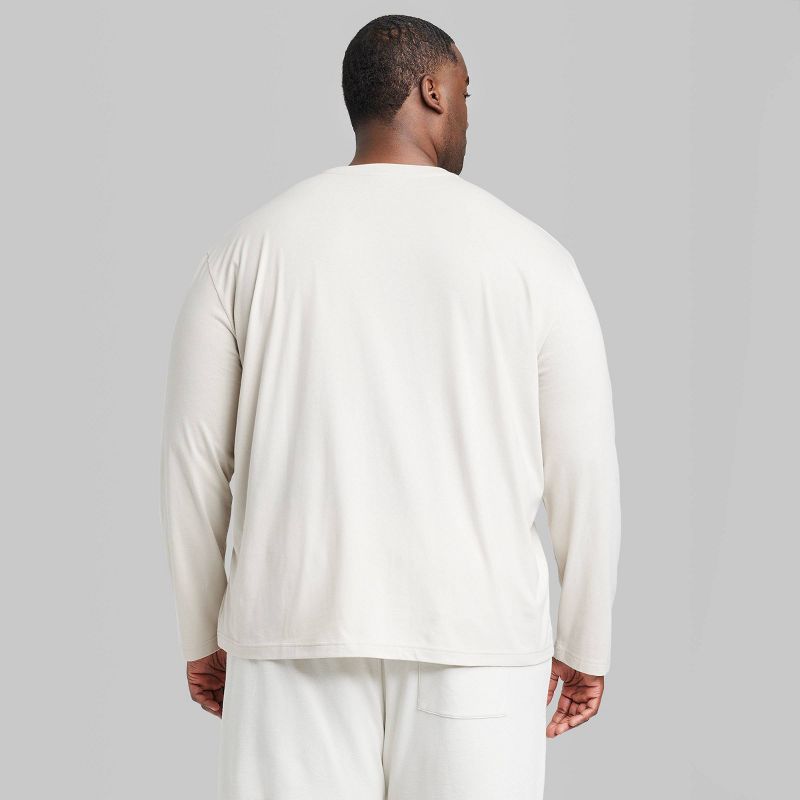 Men's Regular Fit Crewneck Long Sleeve T-Shirt - Original Use™, 3 of 4