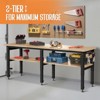 AMERLIFE Adjustable Workbench with Power Outlets,  Heavy Duty Work Table - 4 of 4