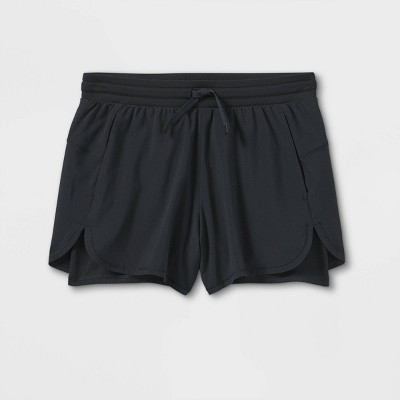 Girls' Double Layered Run Shorts - All in Motion™