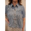 Women's Denim Doll Top - WISHLIST - 2 of 3