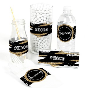 Big Dot of Happiness Hoco Dance - DIY Party Supplies - Homecoming DIY Wrapper Favors and Decorations - Set of 15 - 1 of 4