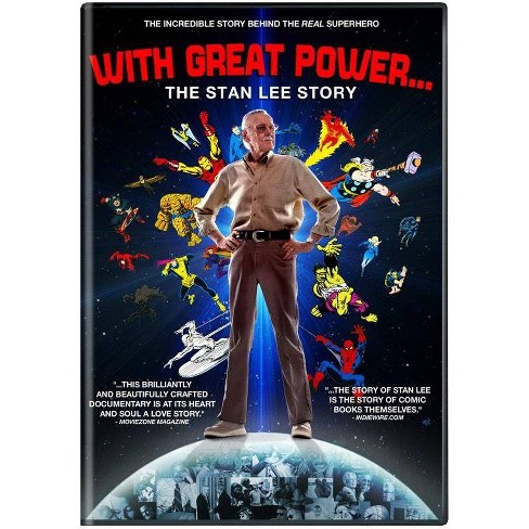 With Great Power: The Stan Lee Story (DVD)(2017) - image 1 of 1