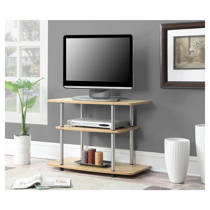 Designs2Go 3 Tier TV Stand for TVs up to 32" - Breighton Home, 4 of 5