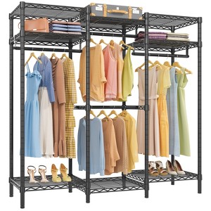 VIPEK V5i Garment Rack Heavy Duty Clothes Rack, Portable Closet Wardrobe Bedroom Armoires Freestanding Clothing Rack - 1 of 4
