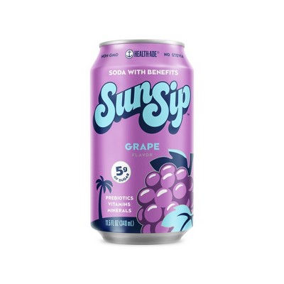 Health-Ade SunSip Grape Soda - 11.5 fl oz