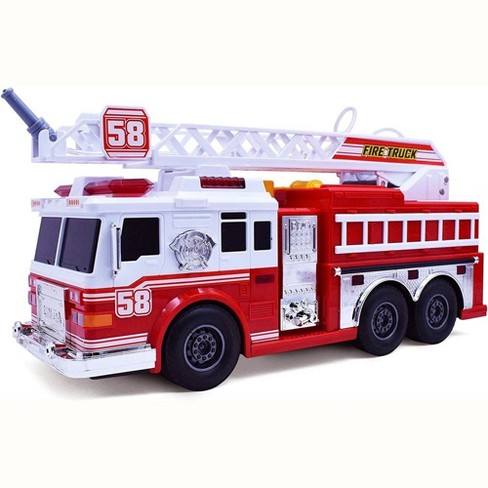 Rescue heroes transforming fire best sale truck with lights & sounds