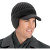 Collections Etc Brimmed Hat With Ear Flaps - 2 of 4