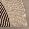 Padma Lakshmi x Rugs USA - Stillpoint Radiating Pattern Jute and Cotton Rug - 4 of 4