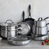 GreenPan Venice Pro Noir Tri-Ply 13pc Ceramic Cookware Set Black - 2 of 4