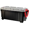 IRIS USA Heavy Duty Trail Box - Black, Gray, Red - 2 of 4