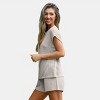 Women's Midnight Snack Neutral Pajama Set - Cupshe - 3 of 4