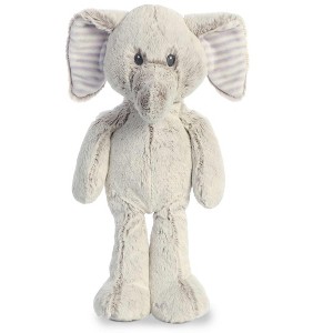 ebba Large Elvin Elephant Cuddlers Adorable Baby Stuffed Animal Gray 14" - 1 of 4