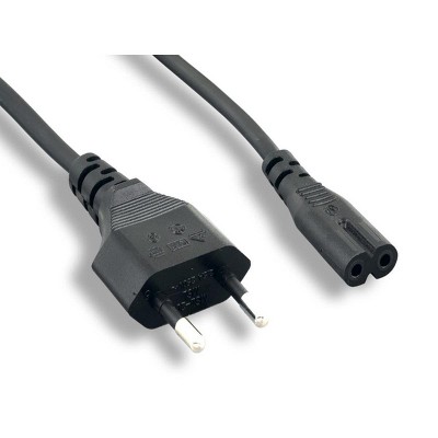 Monoprice 3 prong Power Cord 6 Feet Black Cee 7 16 europlug