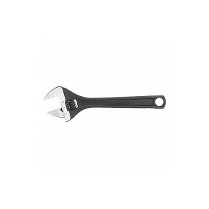 Westward  Adj. Wrench,CV Steel,Black Phosphate,8" 31D014 - 1 of 1