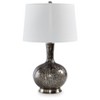 Signature Design by Ashley Tenslow Table Lamp: Mercury Glass, Empire Shade, Metal Base, UL Listed - image 2 of 4