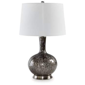 Signature Design by Ashley Tenslow Table Lamp Black/Silver