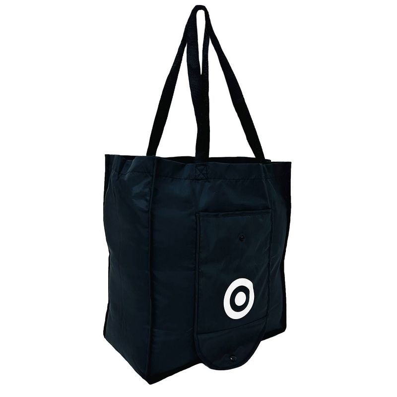 Foldable Reusable Bag Black, 1 of 4