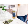 Elanze Designs Small Business Owner Sunflower Midnight 20 ounce Stainless Steel Travel Tumbler - 4 of 4
