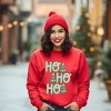 Simply Sage Market Women's Graphic Sweatshirt Ho Ho Ho Tree - 2 of 4