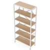 Resenkos Bookshelf, Bookcase Standing Shelf Unts,71" Bookshelf, Industrial Etagere Bookcase 6 Shelf Display Rack, - 2 of 4