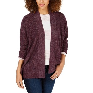 Style & Co. Womens Ribbed Cardigan Sweater - 1 of 1