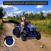 Kids Ride On Tractor, 12V Ride On Toy Car with Remote Control, Electric Vehicles Toy with LED Headlights & USB - 3 of 4