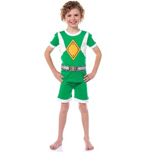 Power Rangers Boys' Character Tight Fit Pajama Short Lounge Set - 1 of 4