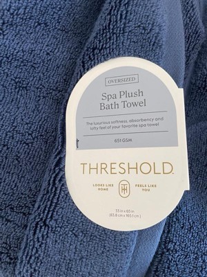 Target Threshold Oversized Terrycloth Bath Towel 59” x 32