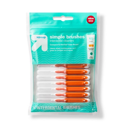 Simple Interdental Brushes - 16ct - Up & Up™ : Target