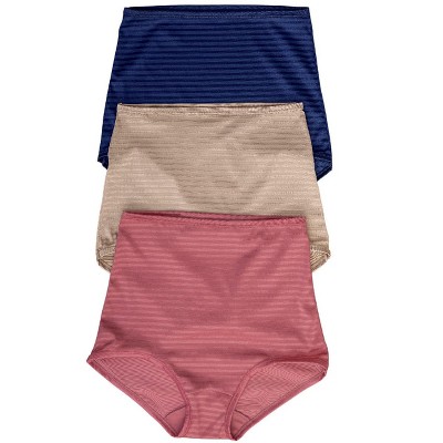 Leonisa 3-pack full coverage classic panties -