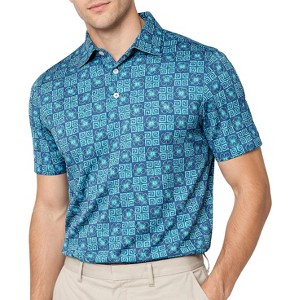 HAPPY BAY Mens Polo Shirts Short Sleeve Dri Fit Men's Summer Polos Shirt  Moisture Wicking Collar Dress Tshirt Golf Shirts for Men X-Large Blue  Floral : Target